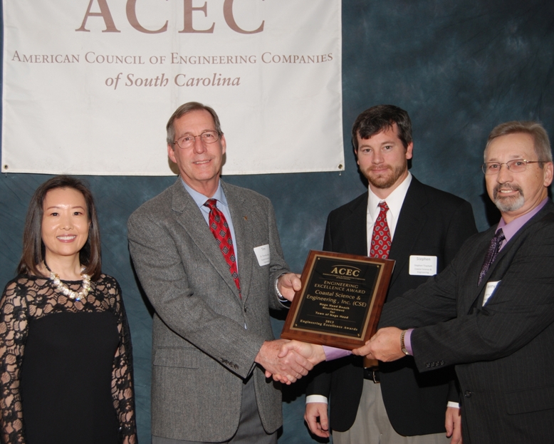 Nags Head Beach Nourishment Project Wins 2013 ACEC-SC Engineering Excellence Award