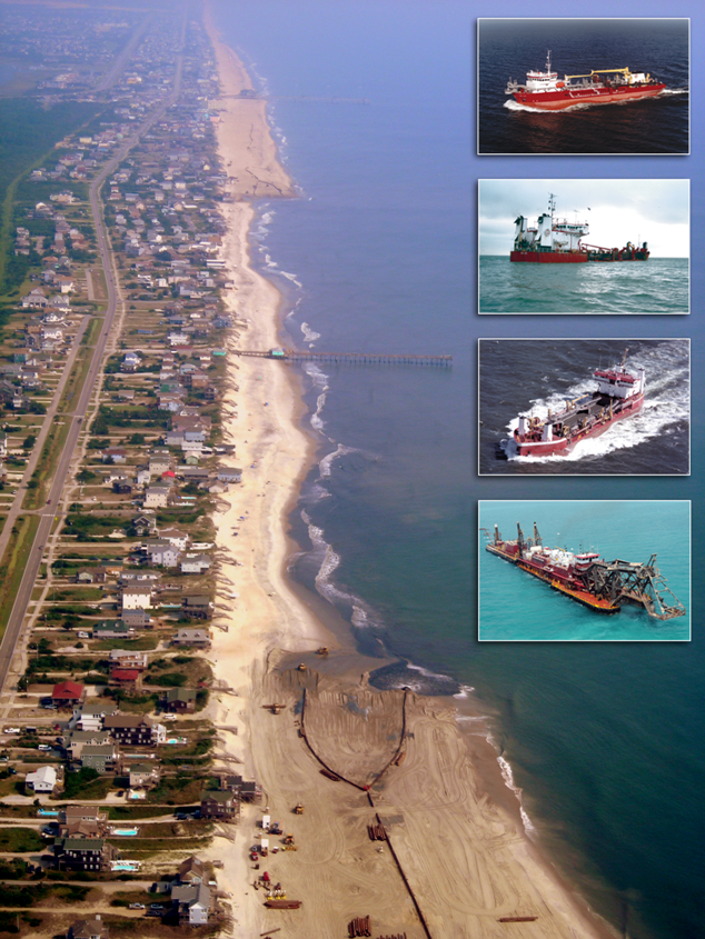 beach nourishment before and after